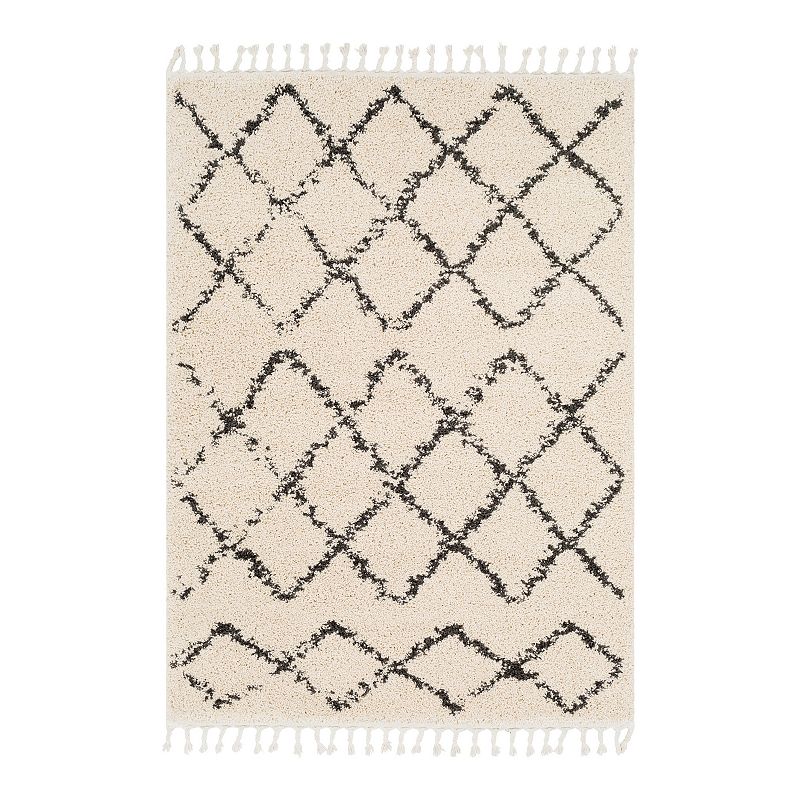 Decor 140 Astra Distressed Trellis Area Rug