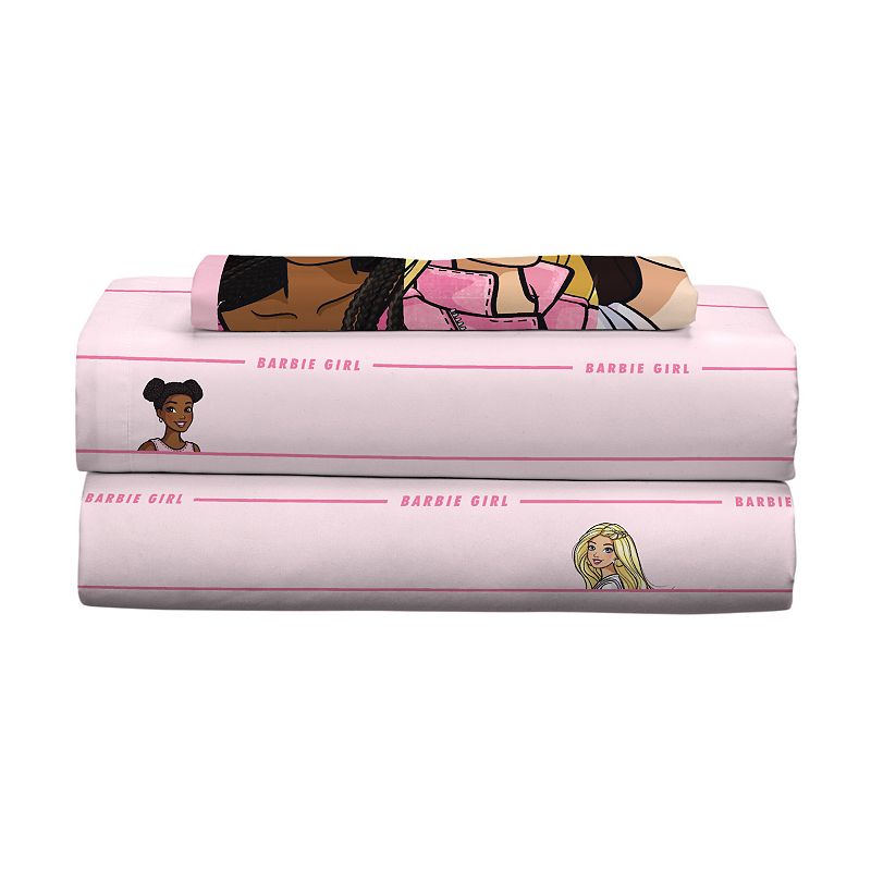 Barbie Sheet Set with Pillowcases