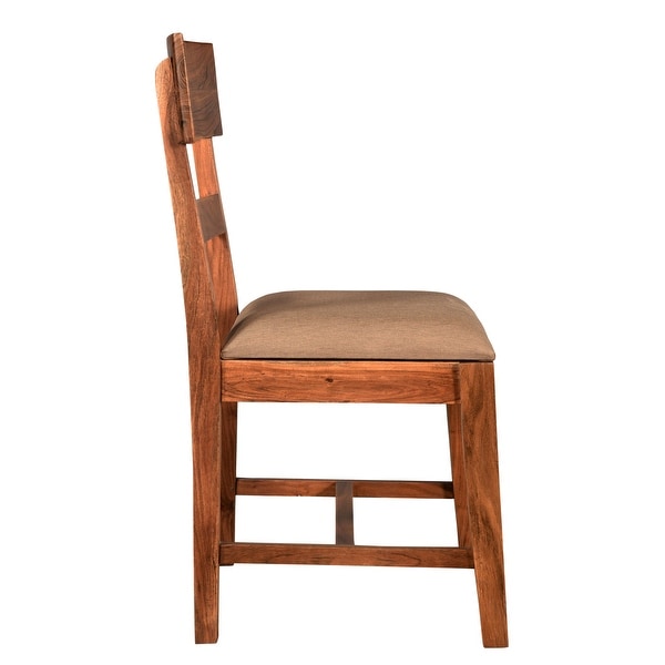 Sienna Single Slat Wood Dining Chairs (Set of 2)