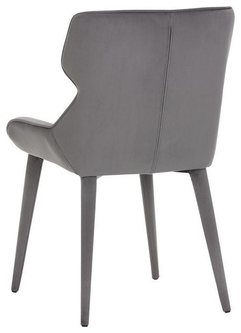 Sunpan Ikon Jesmond Dining Chair  Polo Club Stone   Set of 2   Midcentury   Dining Chairs   by Unlimited Furniture Group  Houzz