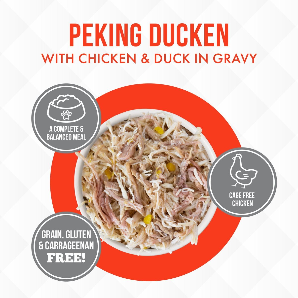 Weruva Truluxe Peking Ducken with Chicken and Duck in Gravy Grain-Free Canned Cat Food