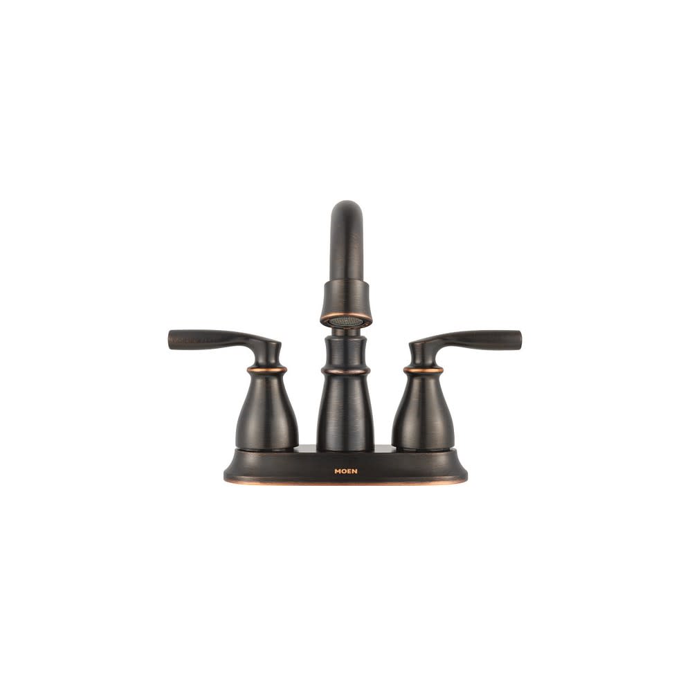 Moen Hilliard Bathroom Faucet Bronze 2 Handle High Arc