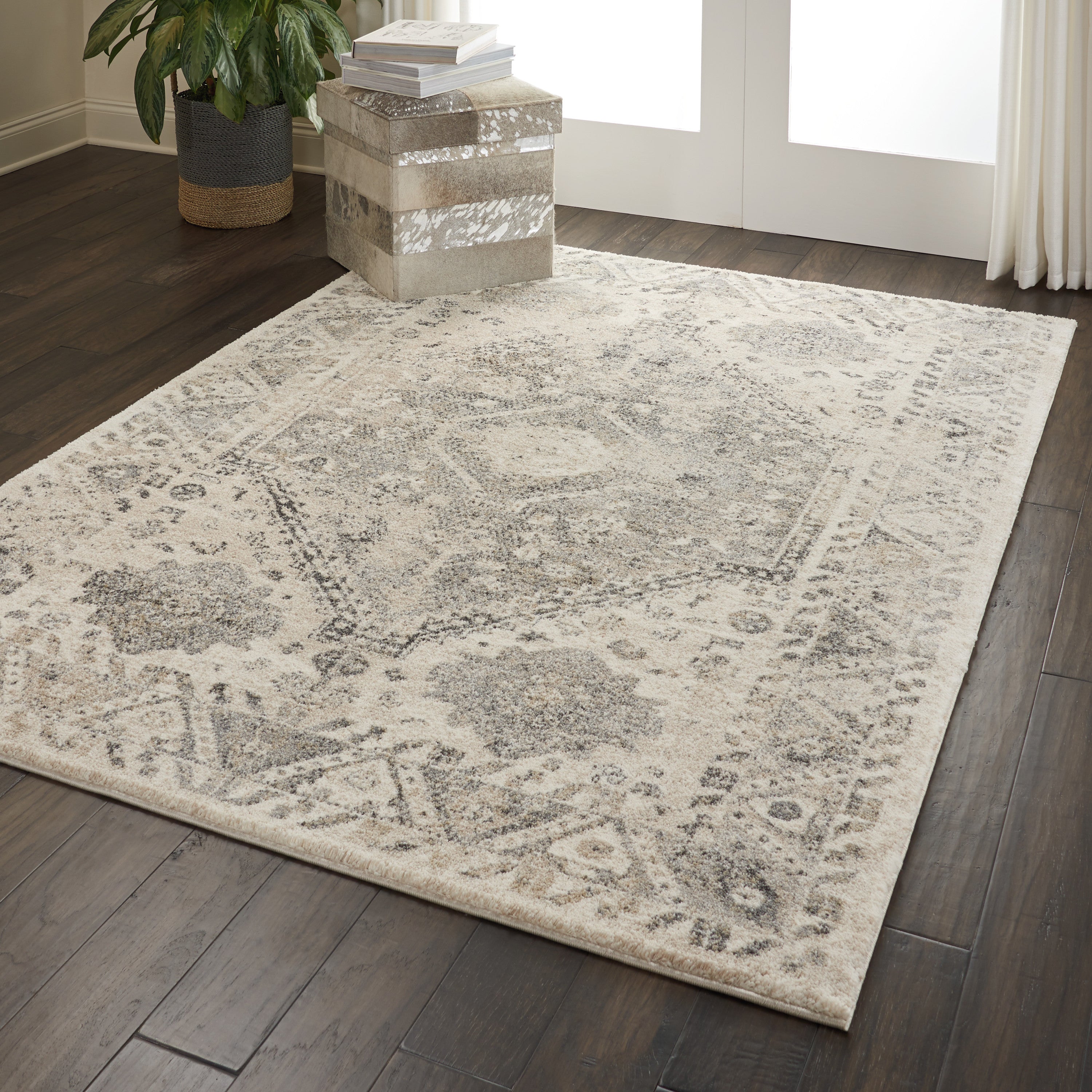 Fusion Cream/Grey Rug