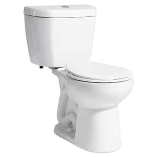 Niagara Stealth 2-piece Stealth 0.8 GPF Ultra-High-Efficiency Single Flush Round Front Toilet in White Seat Included (6-Pack) 77001RWHAI1