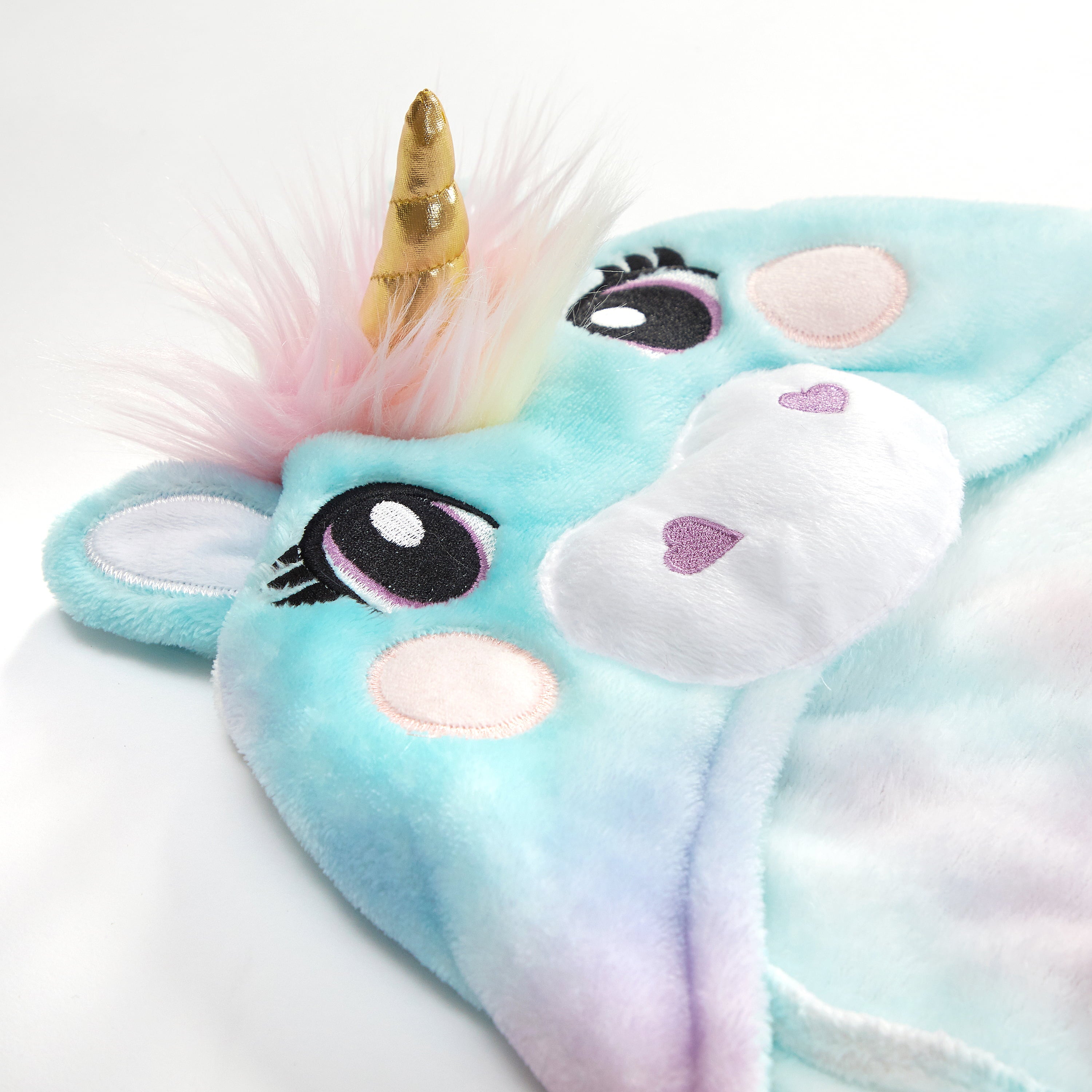 Your Zone Kids Hooded Super Soft Plush Unicorn Throw， 50