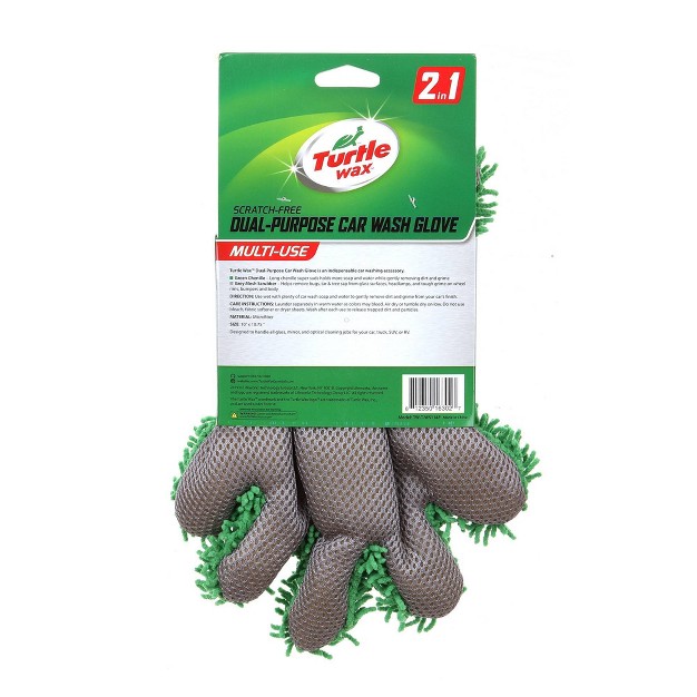 Turtle Wax 2 in 1 Car Wash scrub Glove