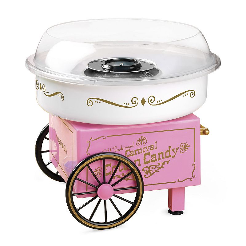 Nostalgia Electrics Vintage Hard and Sugar-Free Candy Cotton Candy Maker