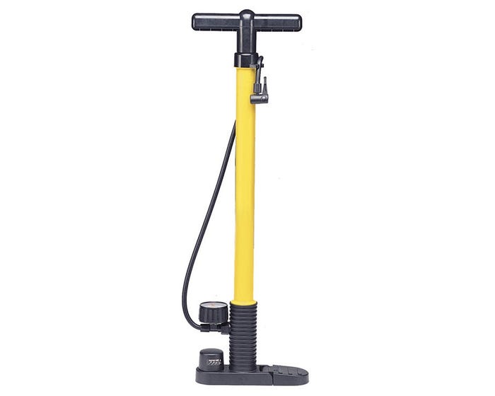 Air Master 140-PSI High Volume Hand Pump with Gauge 55001