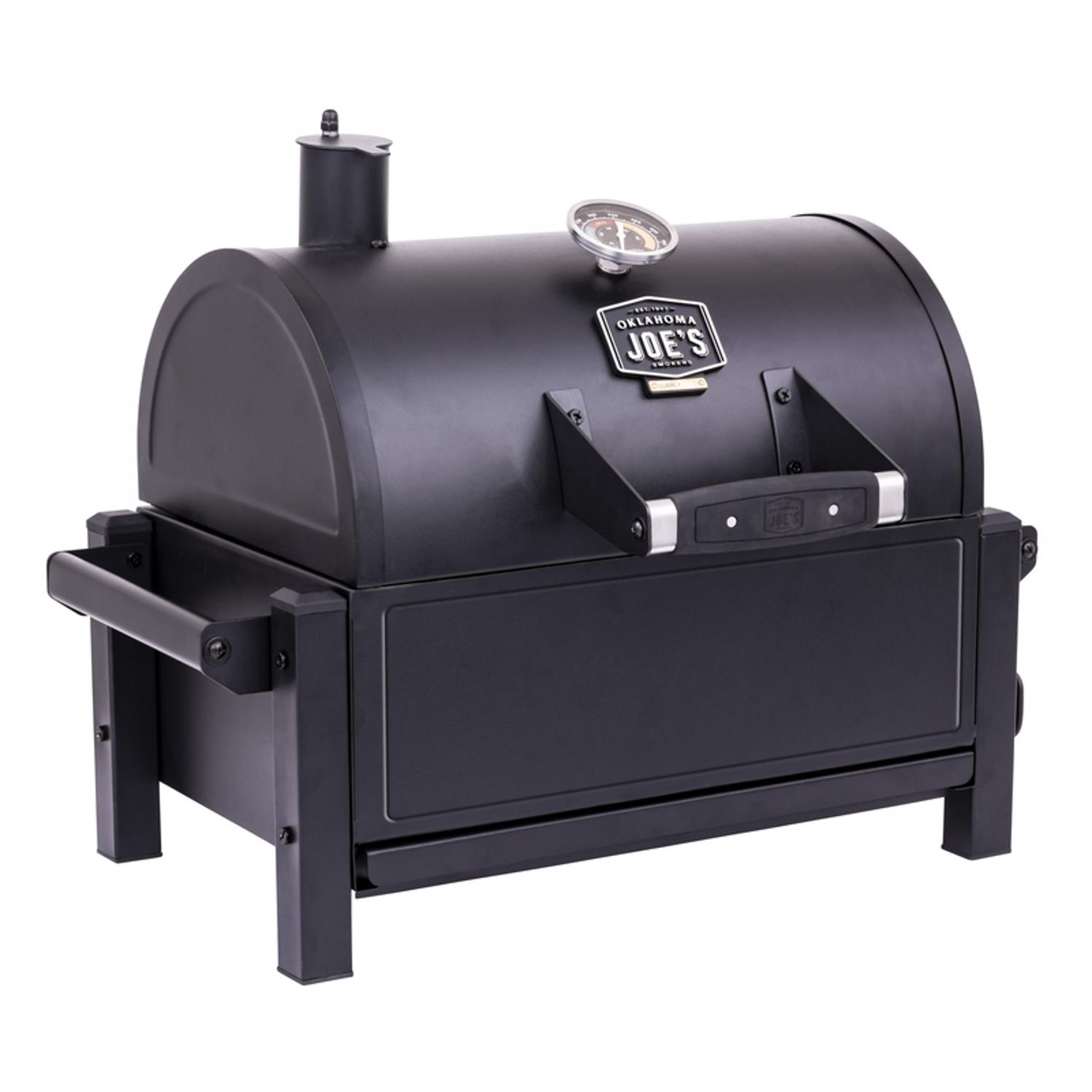 Oklahoma Joes 17 in. Rambler Charcoal Grill Black