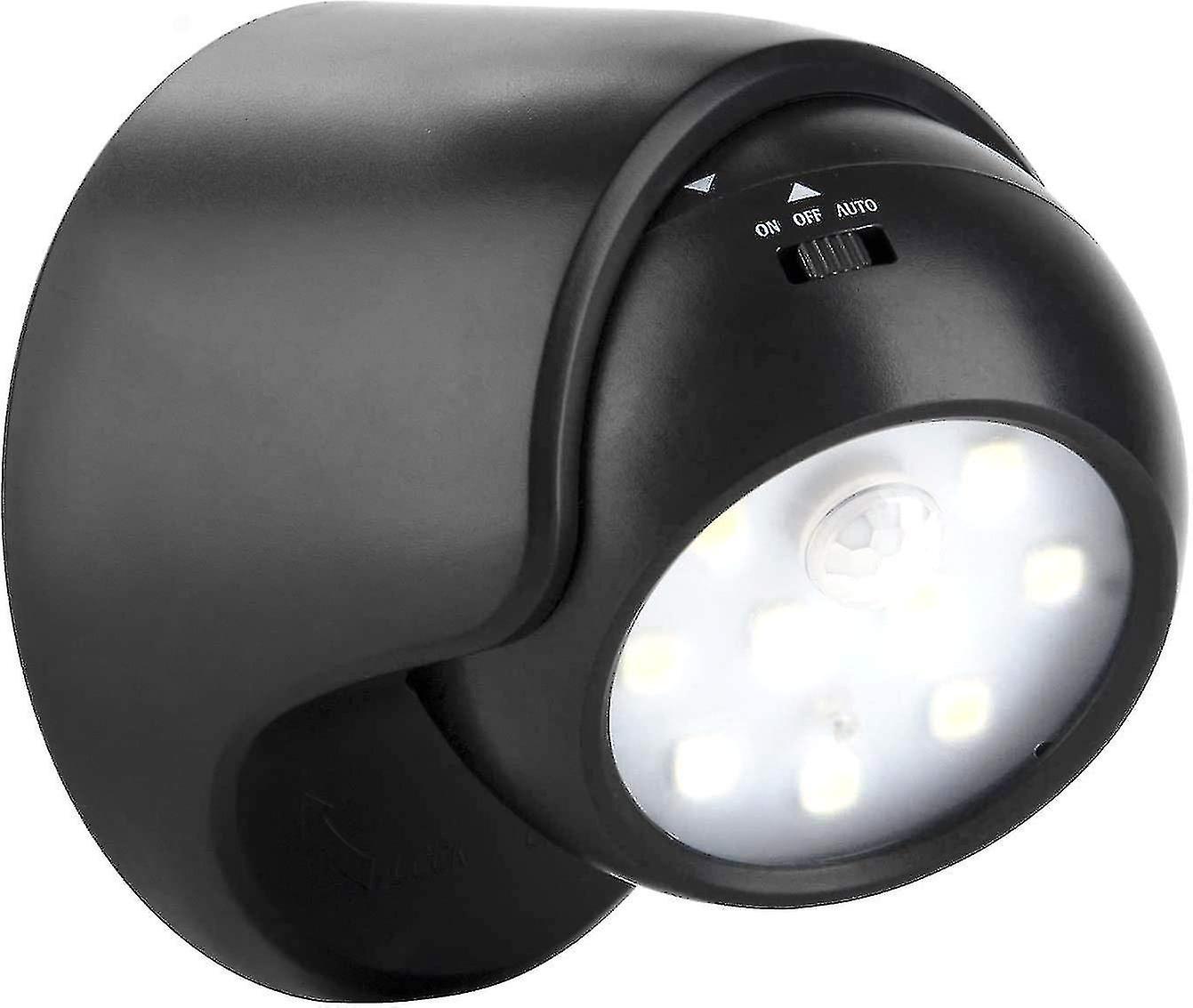 Outdoor Wall Light With Motion Detector | 1000 Lumen Led Outdoor Lighting | Battery Powered Cordless