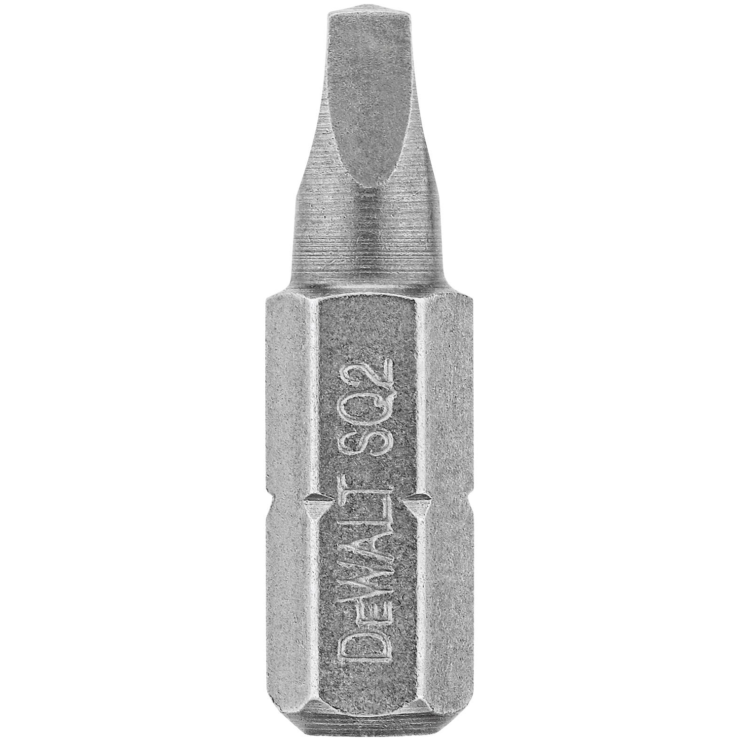 DW Square Recess #2 X 1 in. L Screwdriver Bit Heat-Treated Steel 2 pc