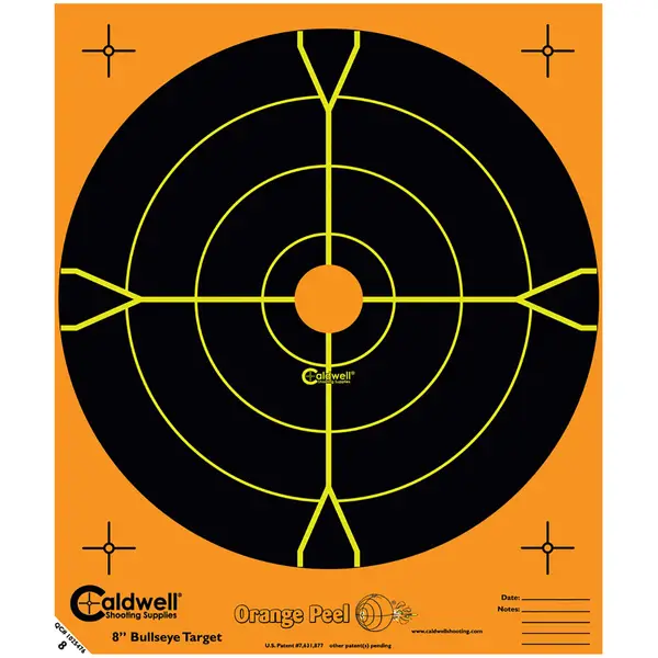 Caldwell Orange Peel Bullseye Target