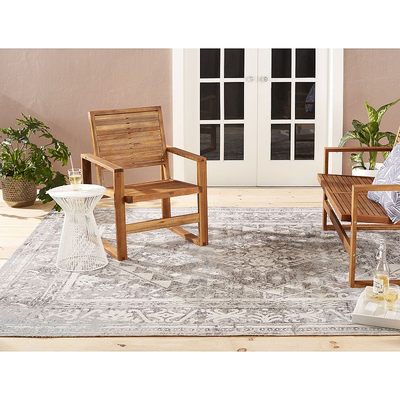 Nicole Miller NY Kenmare Patio Sofia Ivy Area Rug