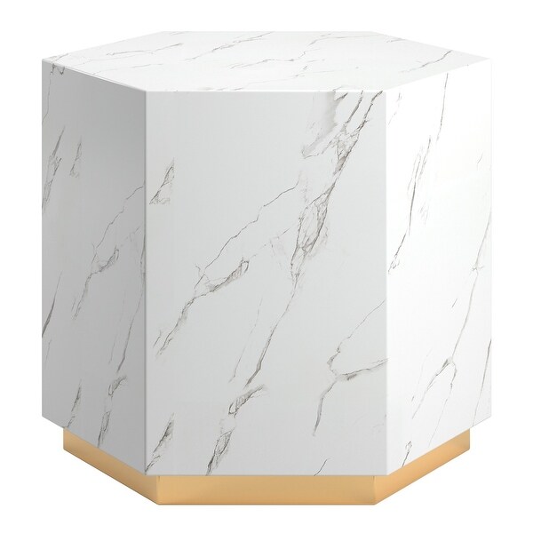 Darcy Faux Marble Coffee Table by iNSPIRE Q Bold