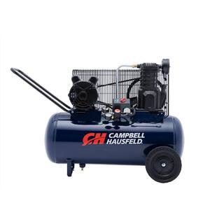 Campbell Hausfeld 5.5 CFM 2 HP 120240-Volt 1 PH (VX4011) 15 Gal. Horizontal Portable Electric Single-Stage Air Compressor VX4011