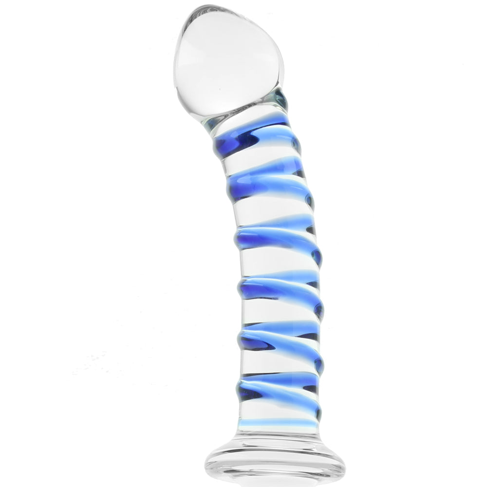 gläs 10 Inch Mr. Swirly Double Dildo & Butt Plug