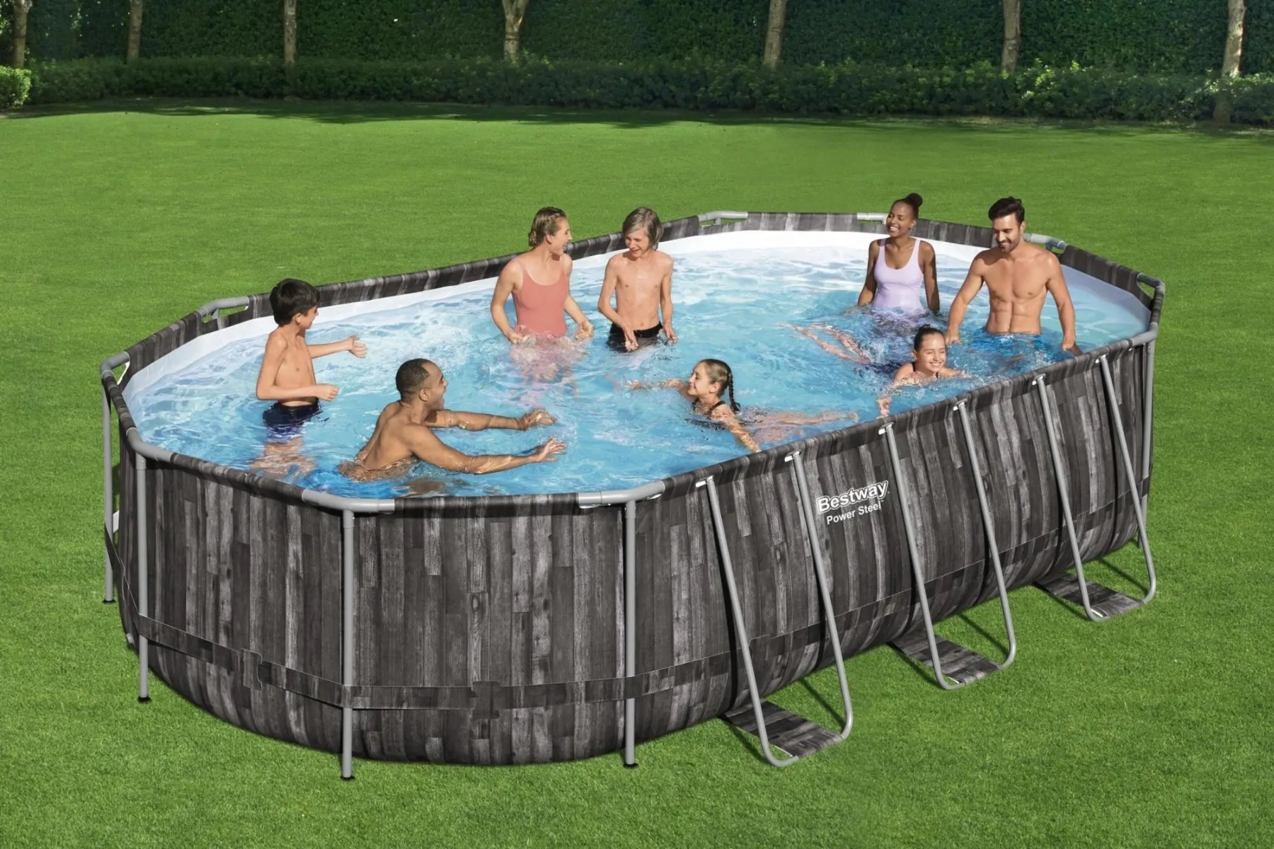 Bestway Power Steel 20’ X 12’ X 48’’ Above Ground Pool Set