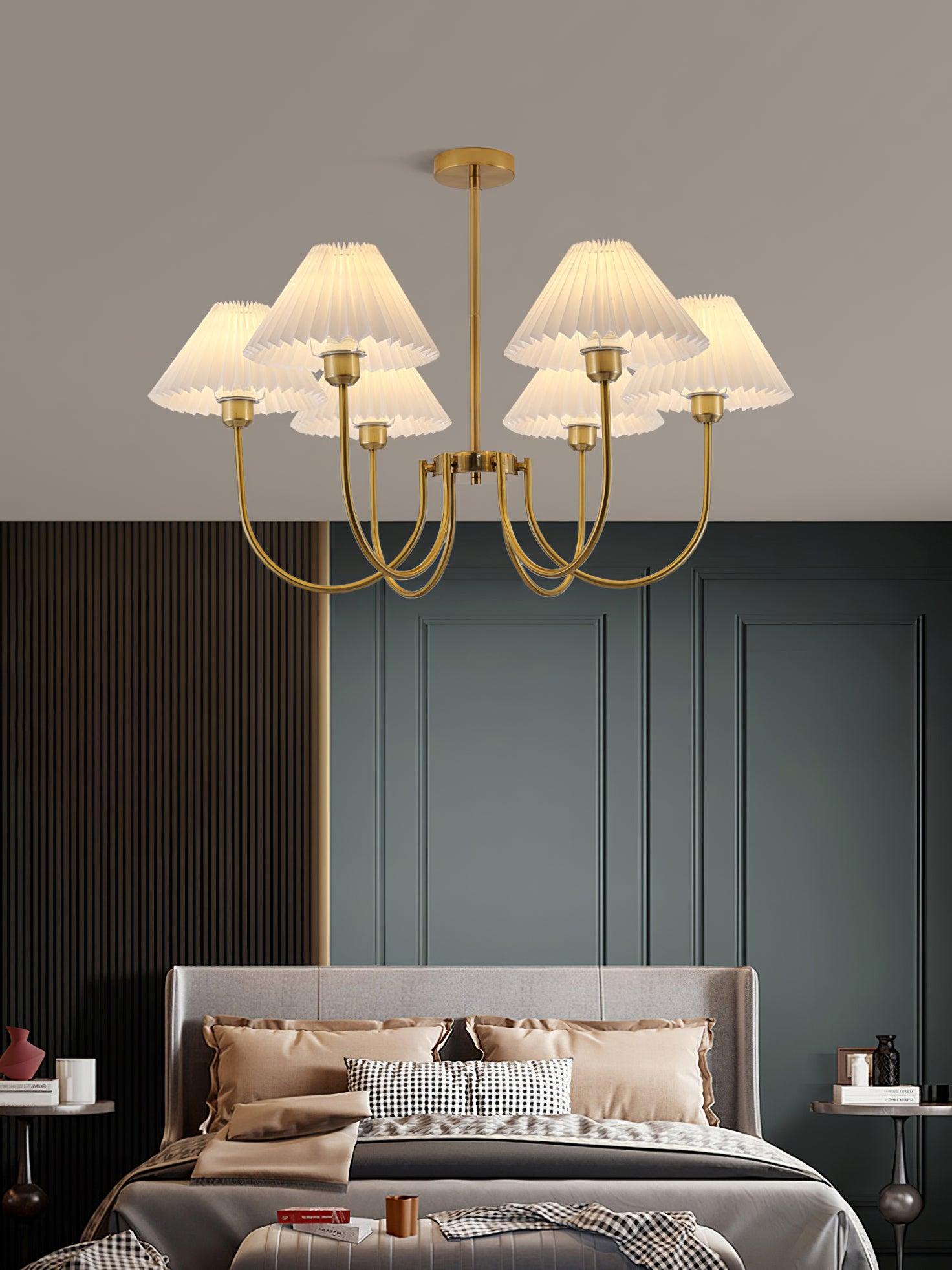 Lenore Pleated Chandelier