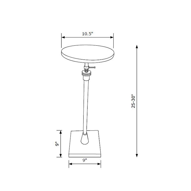 Linon Amyn Drink Table