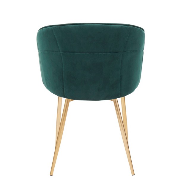 Lindsey Contemporary Chair Green Lumisource