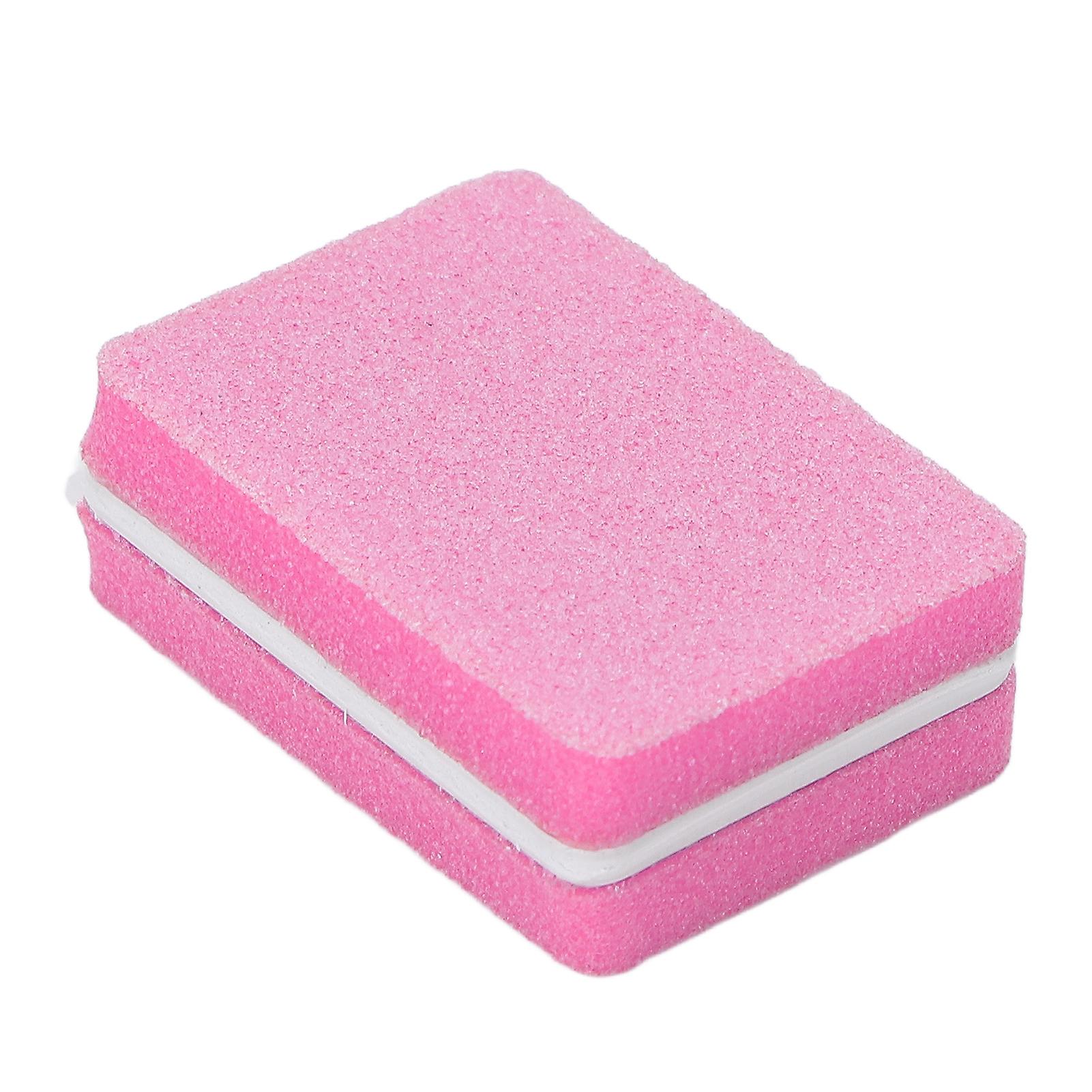 30pcs Mini Nail Buffer Professional Portable Home Salon Nail Buffing Sanding Block Manicure Toolpink