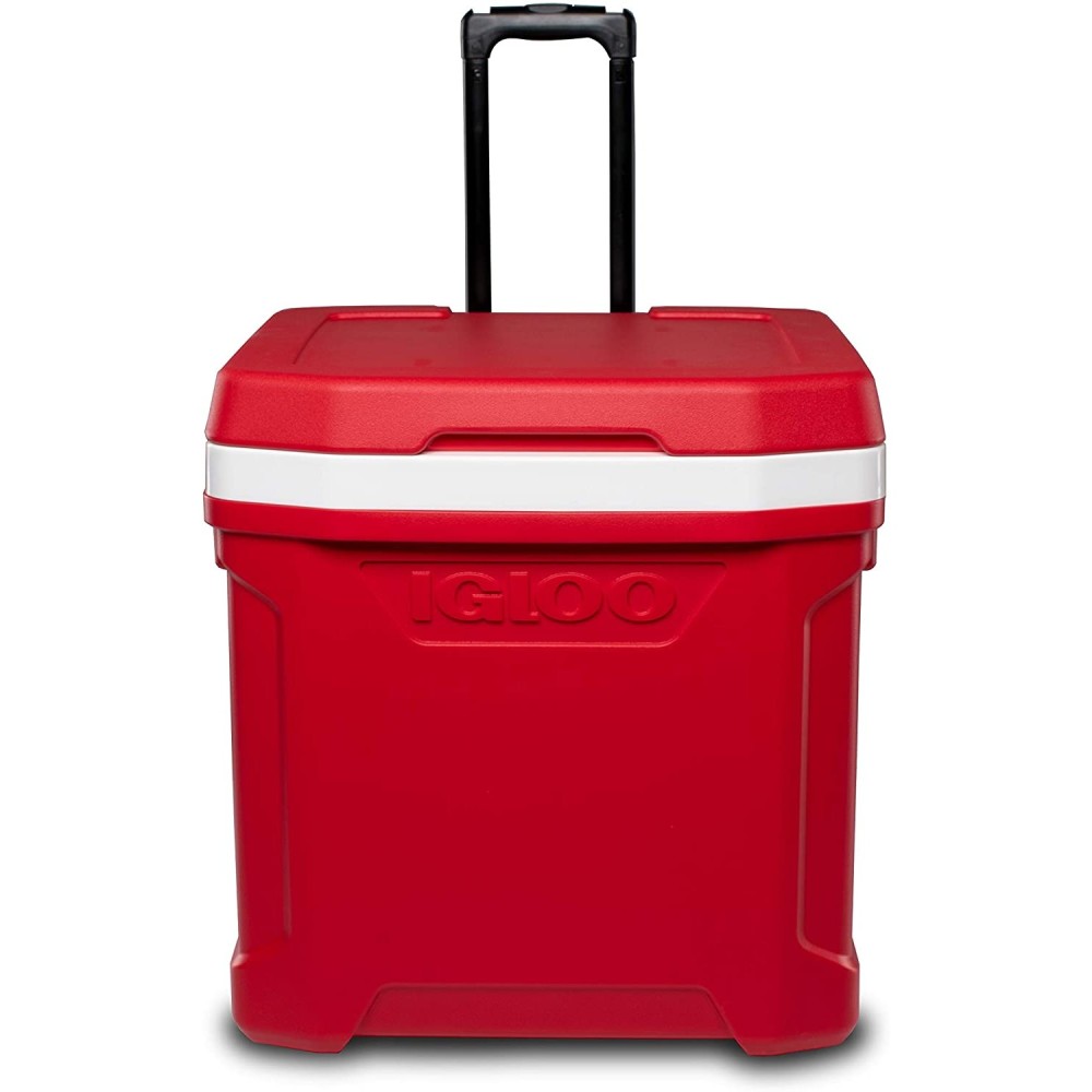 Igloo Profile II 60 Roller Hard Cooler Red Star 60qt ;