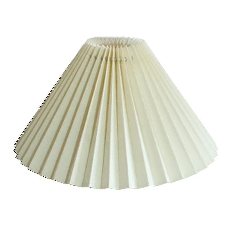 Pleated Lampshade E27 Light Cover Japanese Style Fabric Table Lamp Ceiling Decor