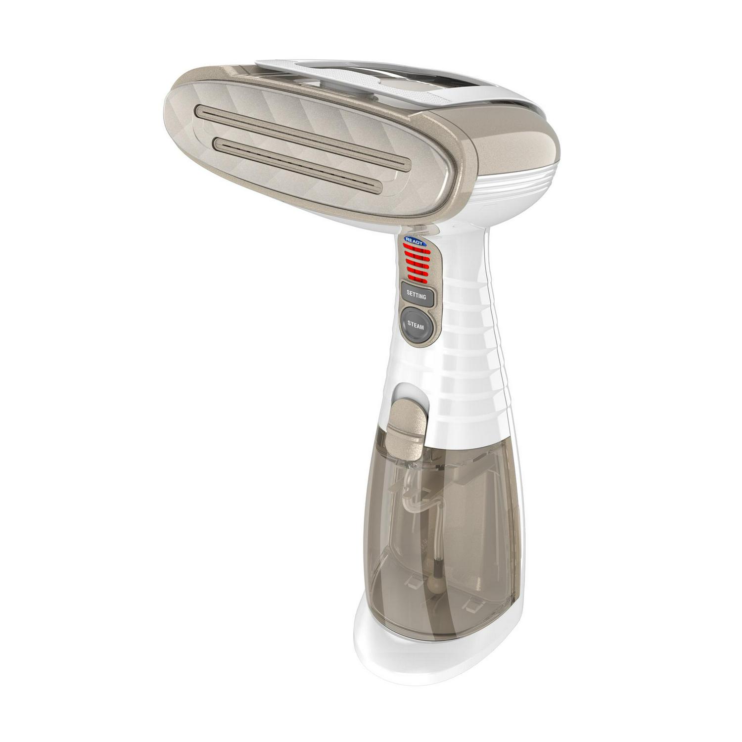 Conair Turbo Extreme Steam Hand Held Fabric Steamer， White/Champagne GS59