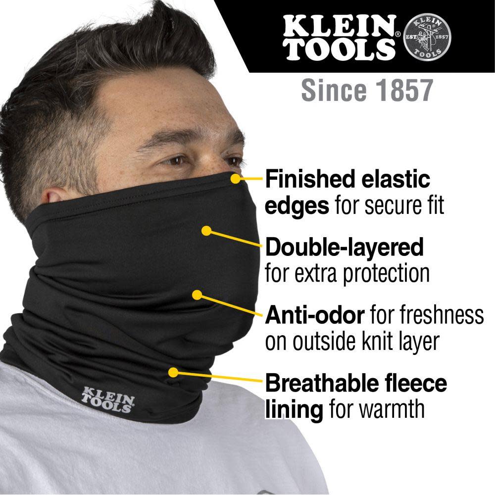 Neck and Face Warming Band， Black