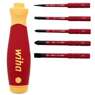 Wiha PocketMax Multi-Bit Screwdriver 28345