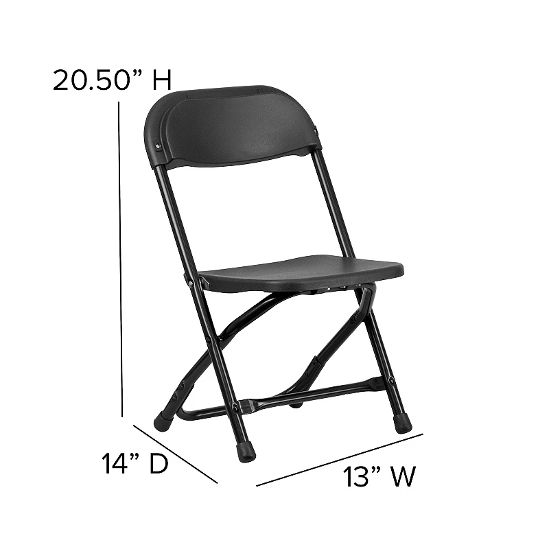 Flash Furniture Timmy Kids' Plastic Folding Chair