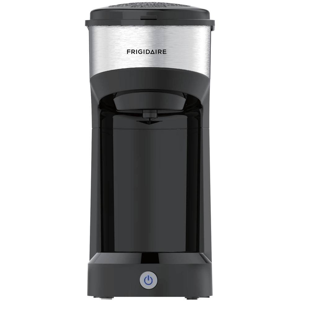 Frigidaire 1-Cup Drip or K Cup Compatible Coffee Maker with Fast Brew Technology ECMK103