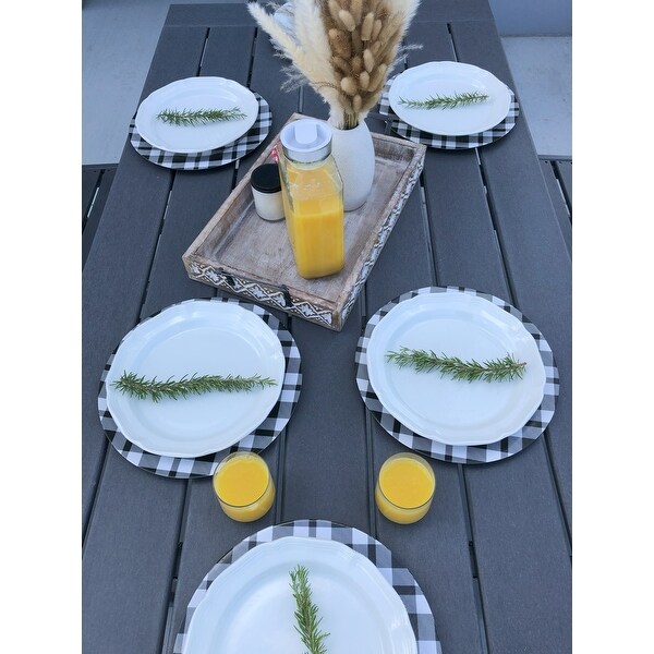 LuXeo Tuscany HDPE Dining 7Piece Set