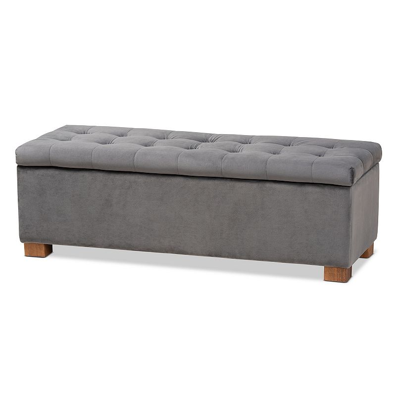 Baxton Studio Roanoke Ottoman