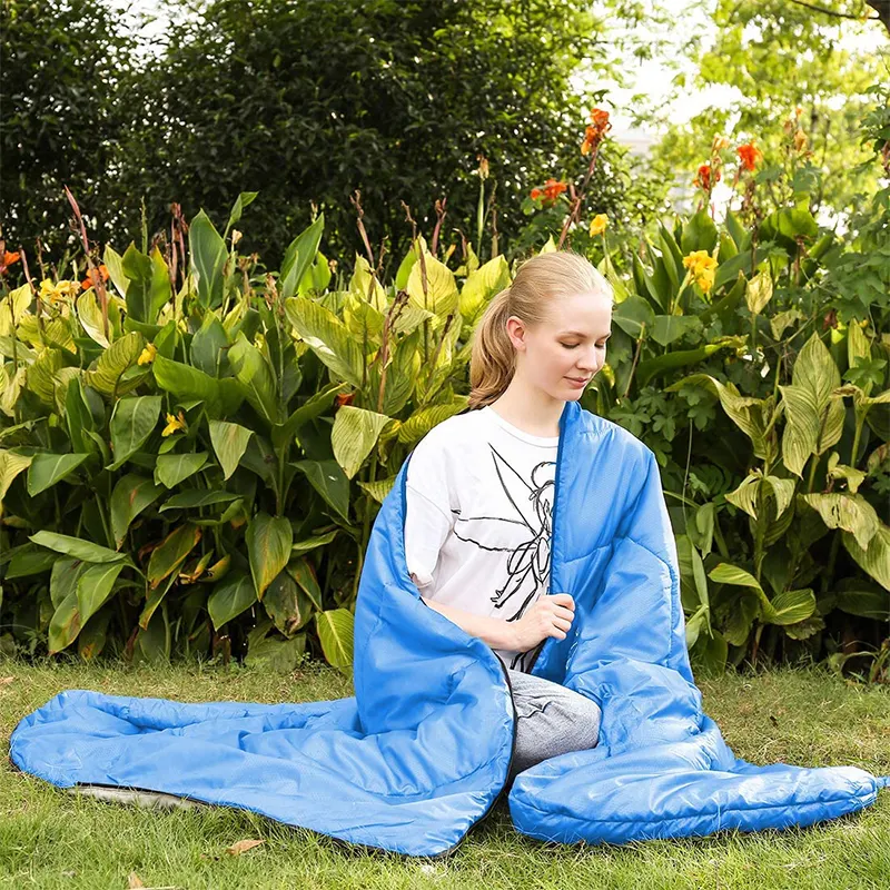 Goose Down Winter Sleeping Bag Warm Mummy Camping Sleeping Bag