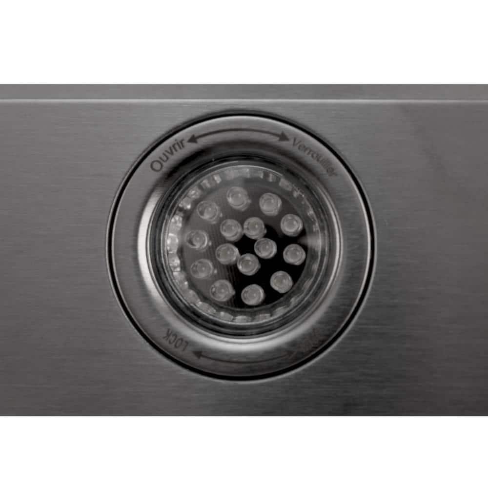 Forno Siena 36 in Convertible Wall Mount Range Hood in Stainless