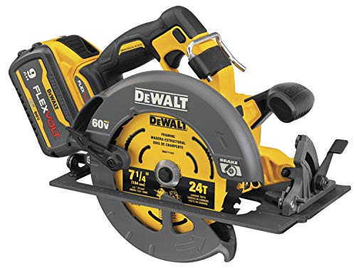 DW DCS578X2 60V MAX FLEXVOLT Brushless 7-1/4' Cordless Circular Saw Kit