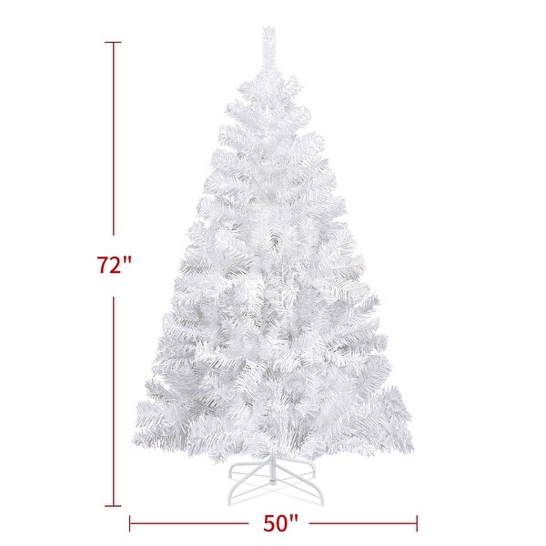 Artificial Christmas Trees With Foldable Metal Stand (6 / 7.5 / 9 ft.)