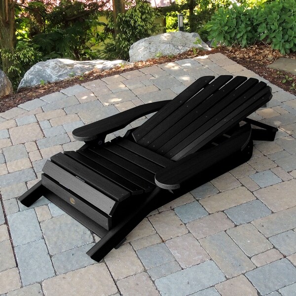 Ecofriendly KingSize Folding and Reclining Adirondack Chair