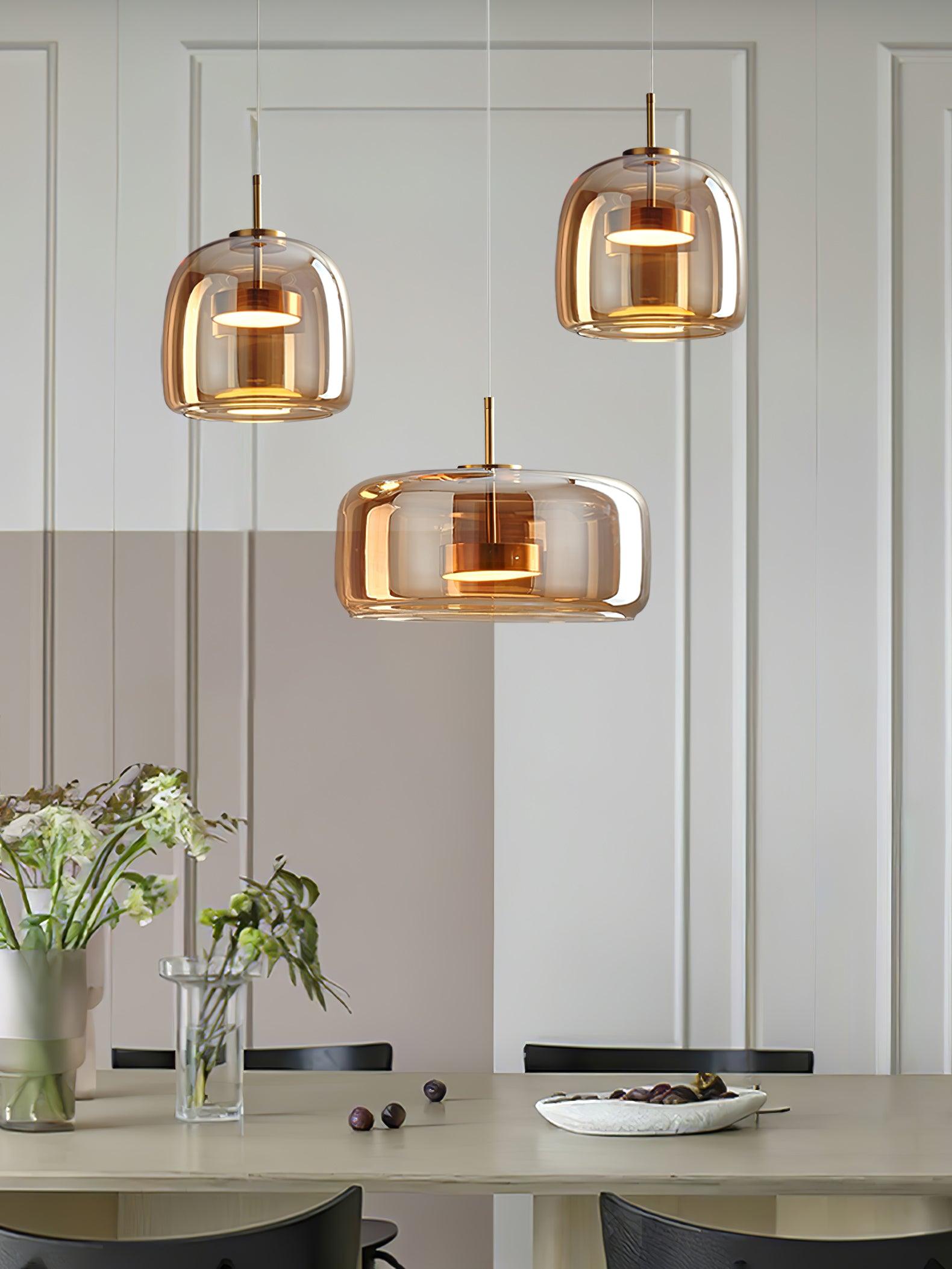 Metro Sphere Glass Pendant Lamp