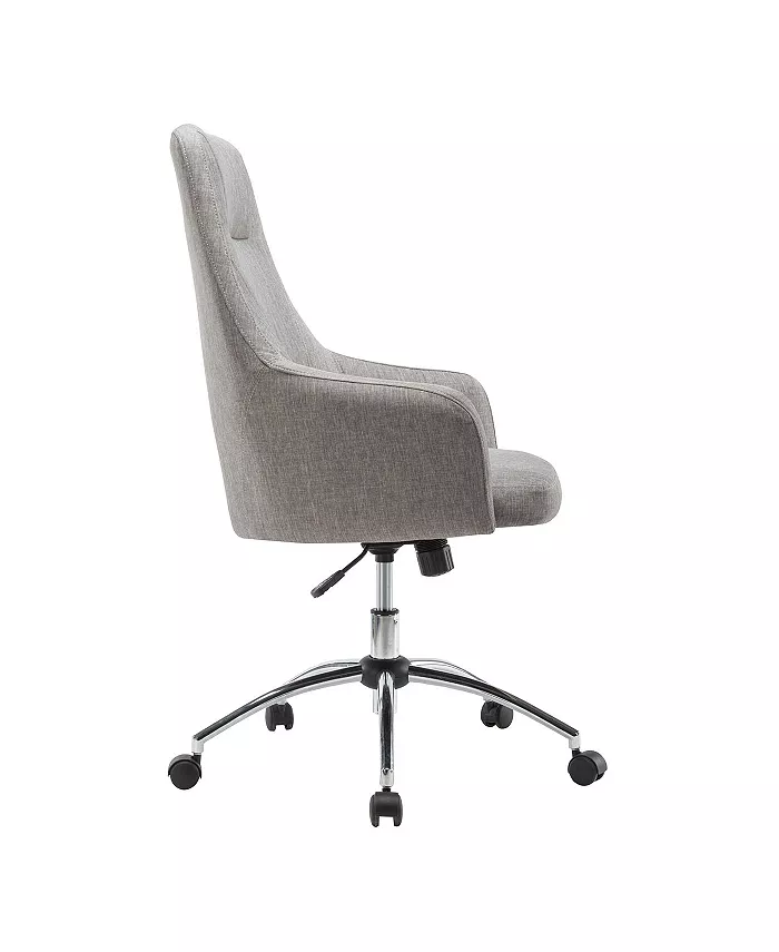 RTA Products Techni Mobili Height Adjustable Rolling Office Desk Chair