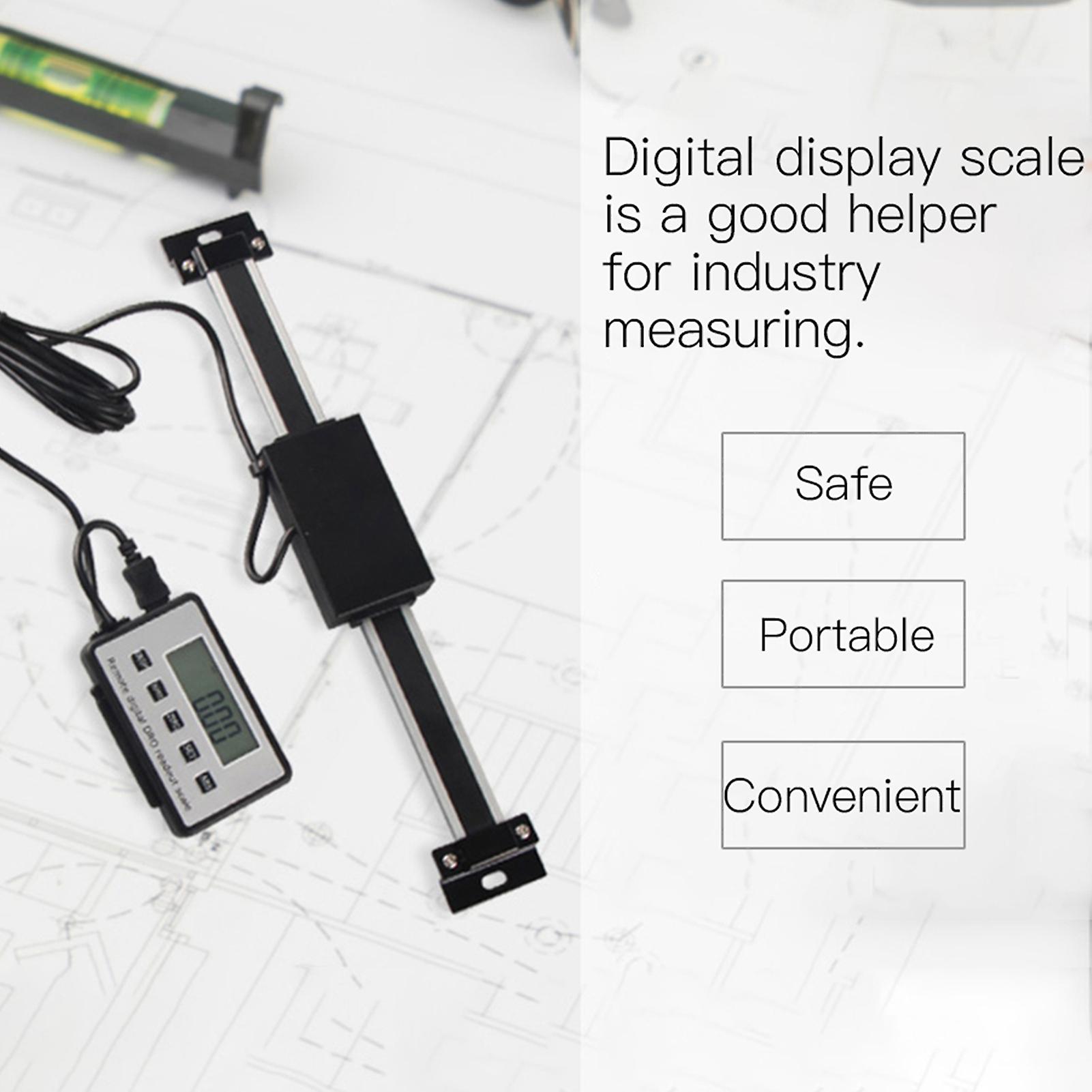 Multifunctional Digital Linear Scale With Remote Display Digital Readout Linear Scale External Display Linear Ruler No.255191