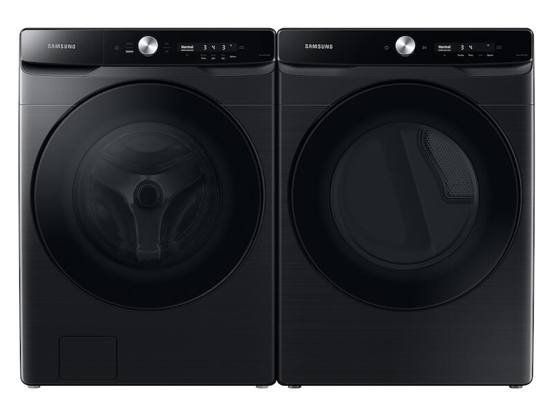 Samsung DVE50A8600V 7.5 Cu. Ft. Smart Dial Electric Dryer With Super Speed Dry In Brushed Black