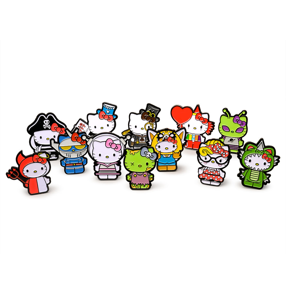 Kidrobot x Sanrio Hello Kitty Time to Shine Pin Series