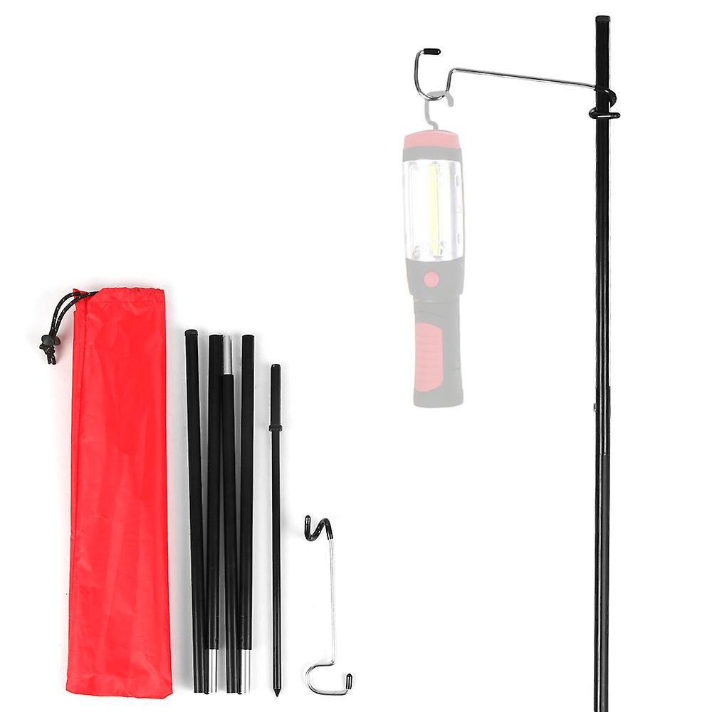 Portable Folding Lamp Pole Light Lamp Hanger For Camping No.250424