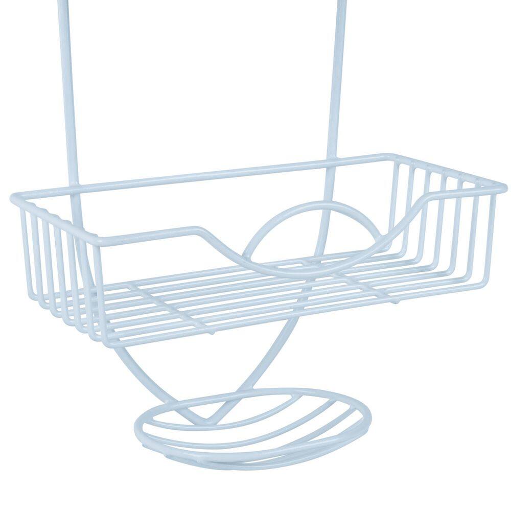 Bath Bliss Rainbow Style Design Shower Caddy 4010-WHT