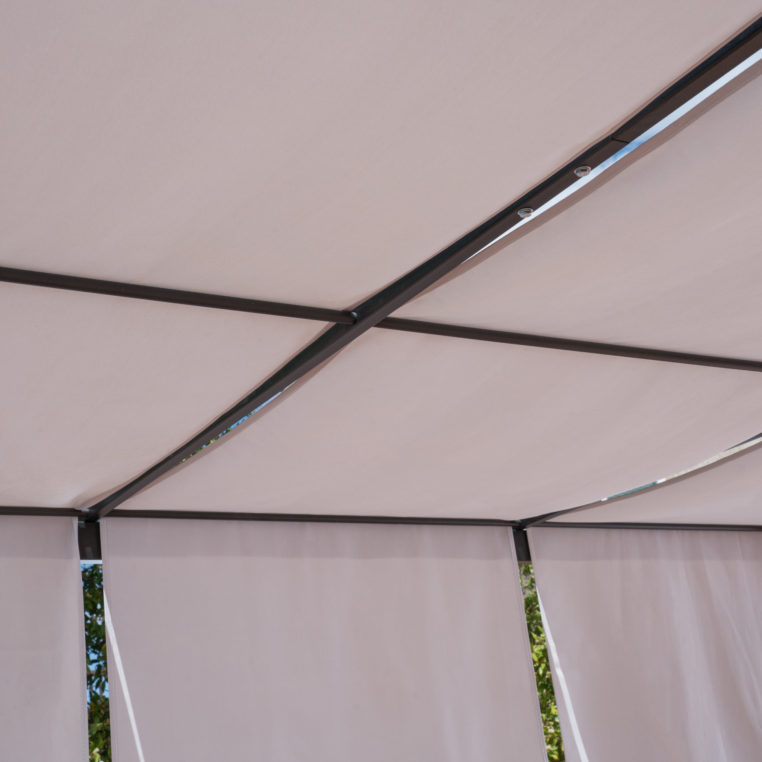 Dione Outdoor Modern 10 x 10 Foot Canopy