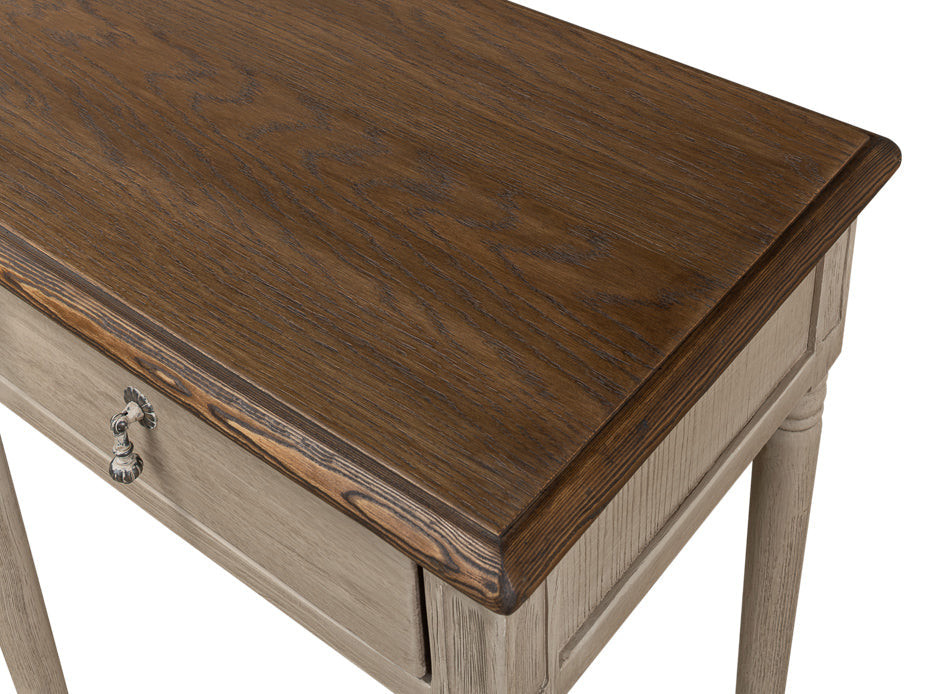 Asher Console Table With Drawers Reclaimed Wood   Transitional   Console Tables   by Sideboards and Things  Houzz