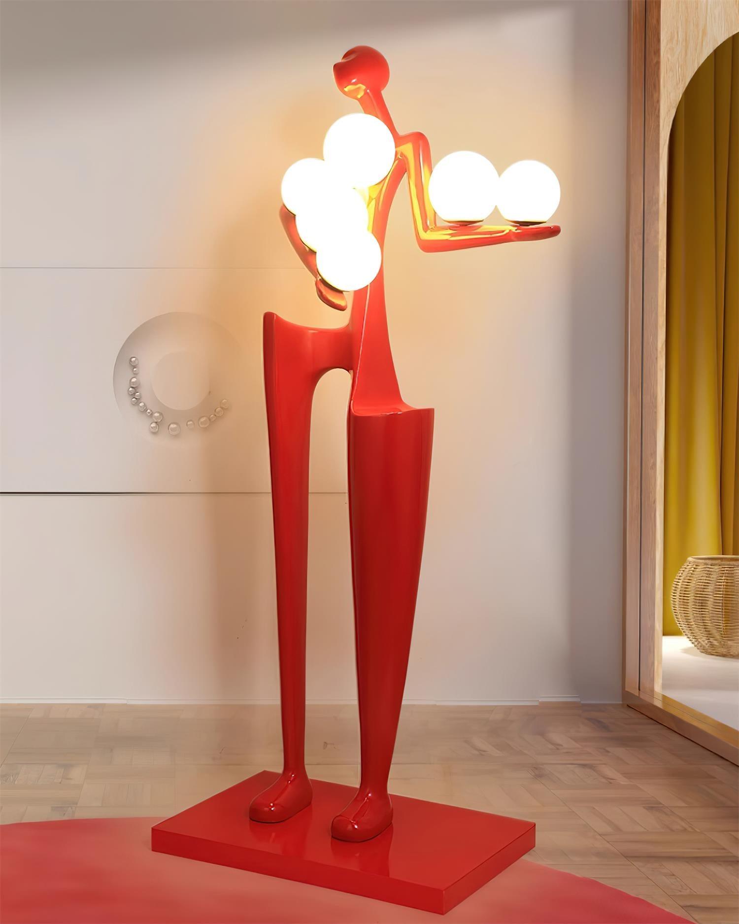 Guardian Sculpture Floor Lamp