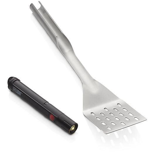 18-Inch Stainless Steel BBQ Spatula With LED Light